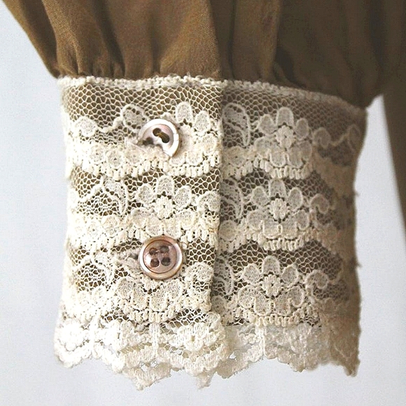 Vintage Francesca of Damon Silk 2 piece Dress - Picture 5 of 8